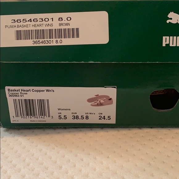 Puma Basket Heart Trainers - Picture 7 of 7